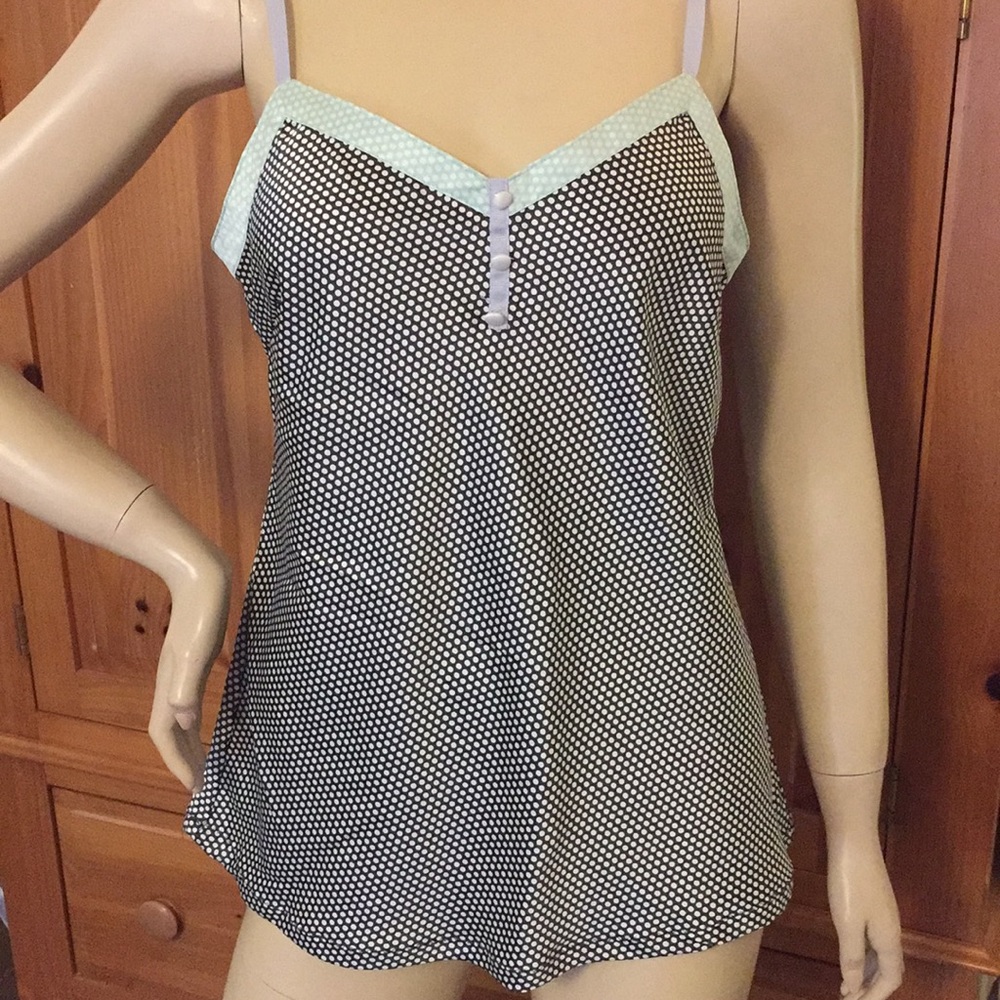 Gilligan & O’Malley Polka Dot Pajama Top Size S